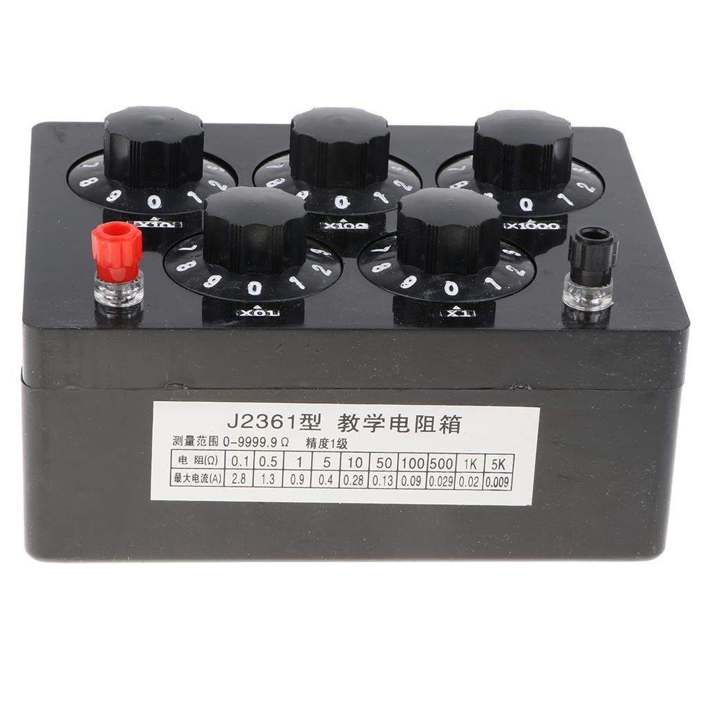 CALANDIS® Variable Decade Resistor Resistance Box 09999.9 Ohm Kids