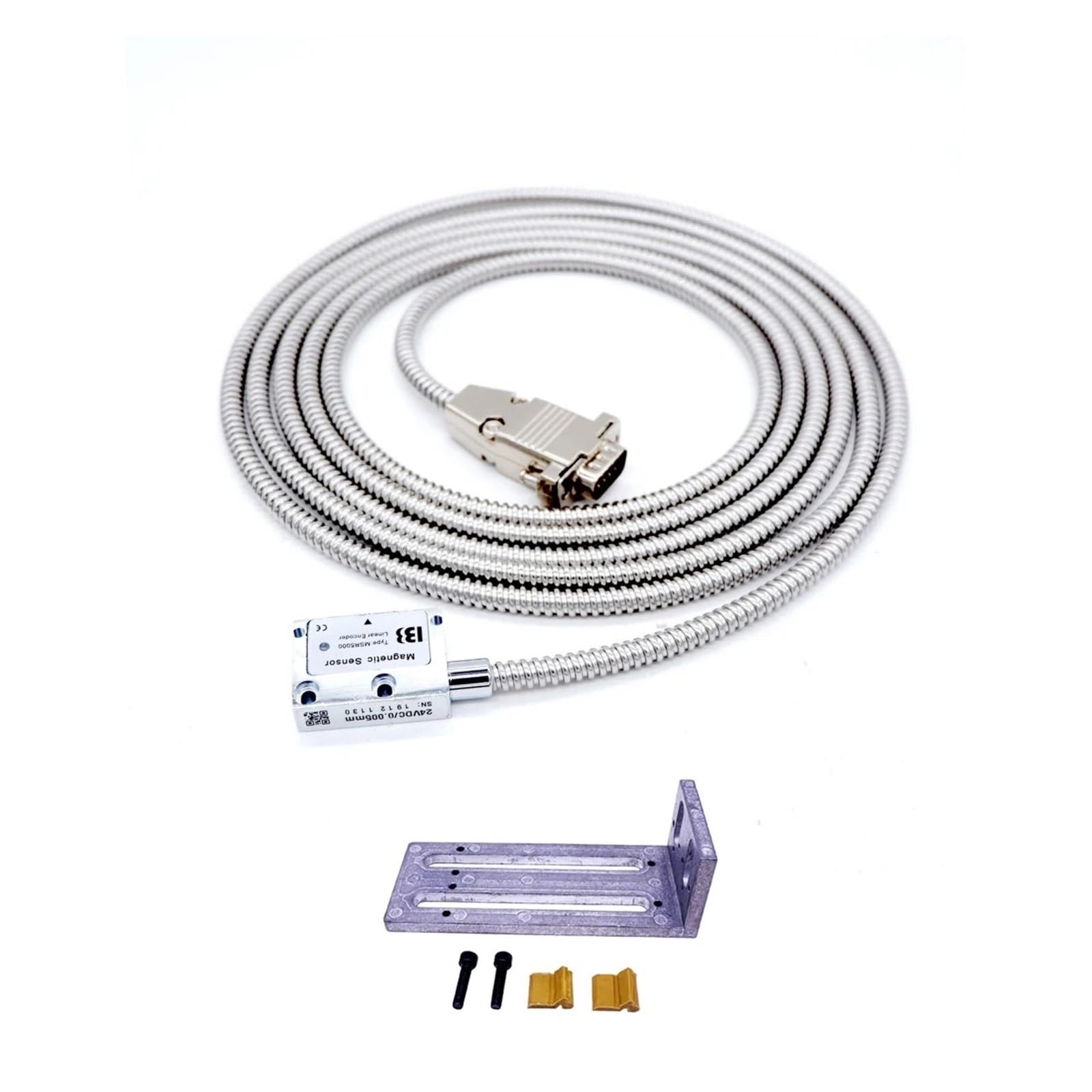 Wysoka precyzja tokarki frezarki DRO skala magnetyczna 5V 0,005mm magnetyczny enkoder liniowy do tokarki(MSR5000-3000mm)