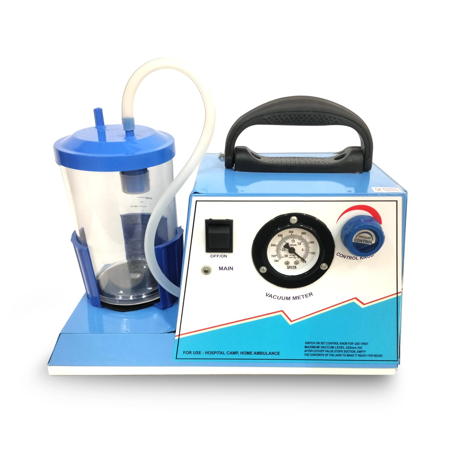 MowelI Electric Suction Machine with Single Polycarbonate jar M.S. Powder Coated Body (Model: MESM 08) 1 Year Warranty (B0CMJ57CBL) Amazon Price History, Amazon Price Tracker