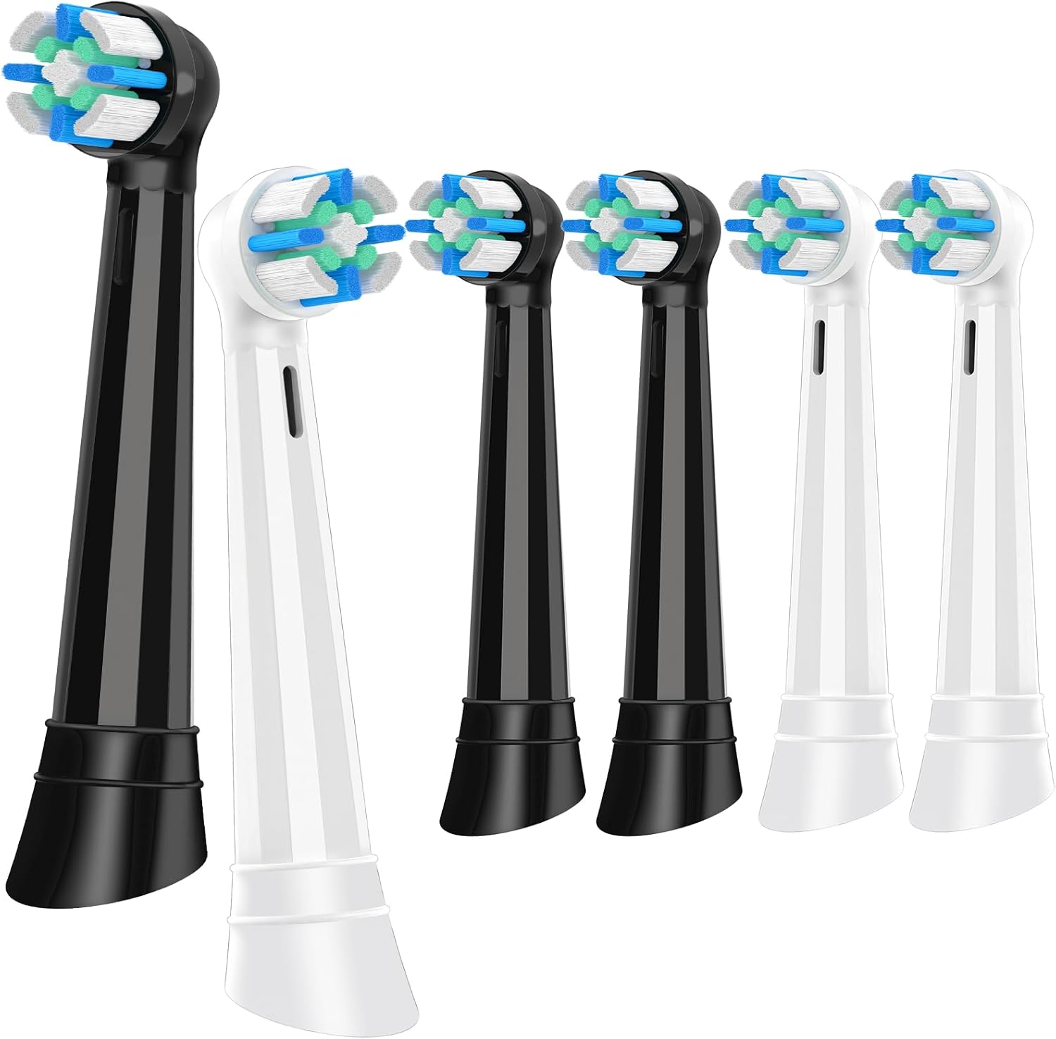 Replacement Heads Compatible with Oral B iO 3 4 5 6 7 8 9 10 Series Electric Toothbrush,Toothbrush Heads Compatible with Braun Oral B iO Replacement Heads with Medium Bristles,