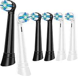 iO Replacement Heads Compatible with Oral B iO 3 4 5 6 7 8 9 10 Series Electric Toothbrush,IO Toothbrush Heads Compatible with Oral B iO,Medium-Hard bristles Care for Your Teeth