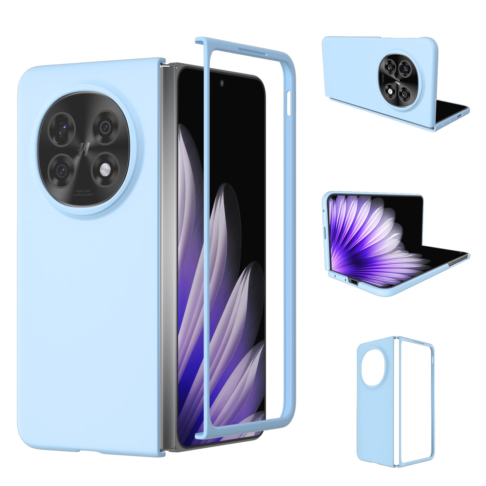 COQUE Hülle für Samsung Galaxy Z Fold 7 Cover,6D Mikrogepräg