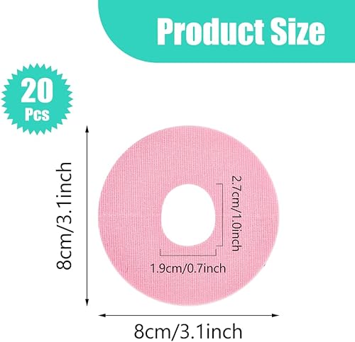 Miniatura 5 de YOUSHARES Dexcom - Parches adhesivos G7 (20 unidades) - 7-14 días de larga estancia para monitor de fijación, calcomanías CGM impermeables para G7,
