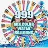 999PCS Water for Kids Adults Balloons with Refill Kits Quick Fill Balloons Set Summer Splash Party Easy Quick Fun Outdoor Backyard Summer Water Toys for Pool