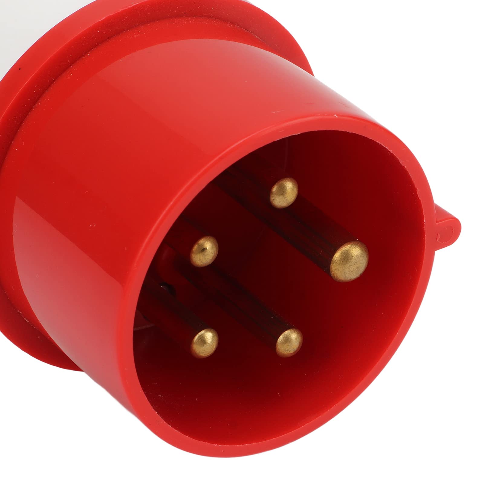 Presa Multipla Industriale 3 Fasi 380‑415 V, Sdoppiatore Triplo con Spina a 5 Poli 16A, Connettore Aeronautico in PA66 Impermeabile per Cavo 380V - Soluzione Ideale Ambiente e Officina