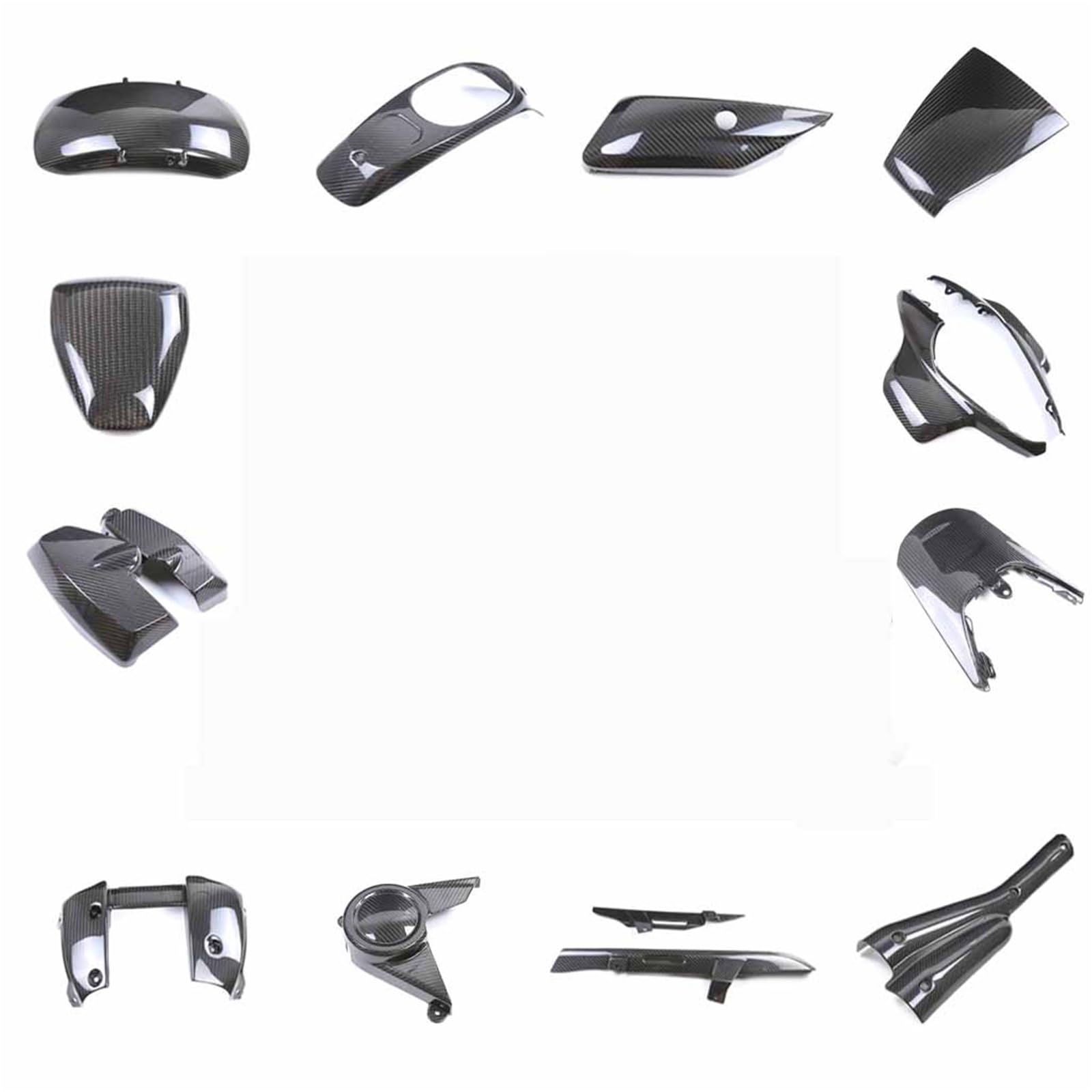 Für Harley Sportster S 1250 RH1250S 2021 2022 2023 2024 Fender Auspuff Abdeckung Rahmen Seite Panel Verkleidung Carbon Fiber Motorrad