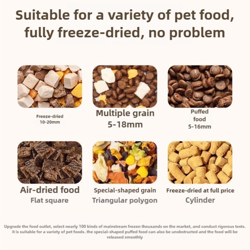 Two-in-One Upgraded Gravity Pets Feeder and Water Dispenser Combo Set, Pet Cat Dog Automatic Feeder and Water Dispenser for Small and Medium Pets Cats Dogs, Large Capacity & Washable - Image 6