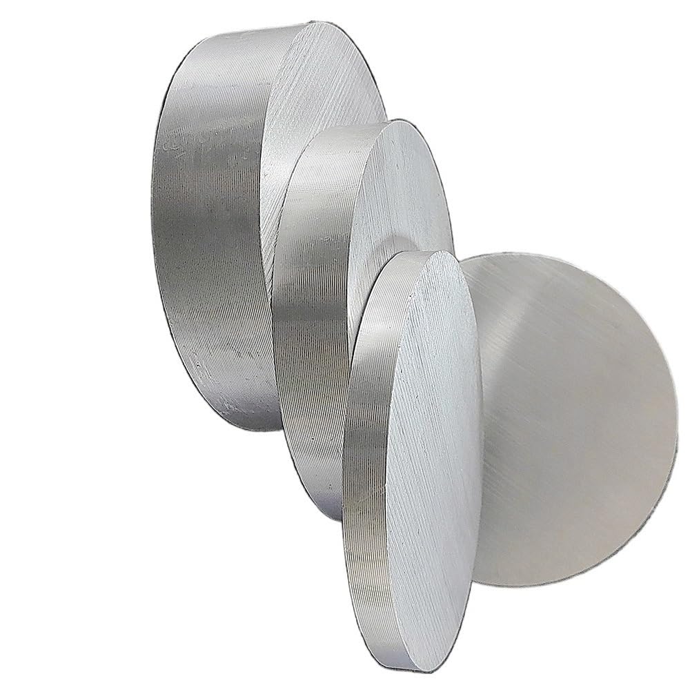 1 pz. Barra tonda solida in alluminio for tornio, diametro 130 mm, 140 mm, 150 mm, spessore 10 mm, 20 mm, 30 mm Barra tonda in alluminio(150x20mm)