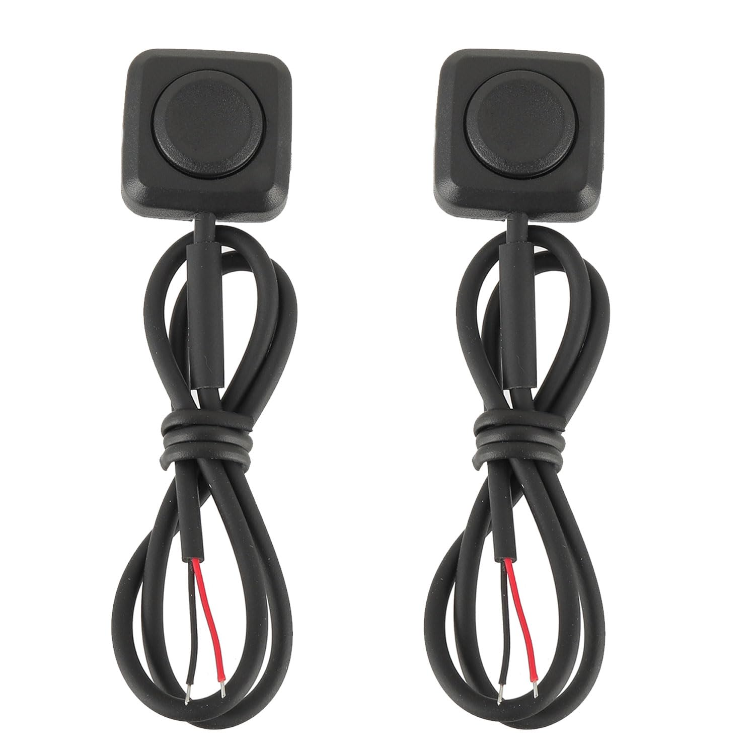 EPLZON 2 PCS 12V/24V Mini Push Button Switch Surface Mount for Industrial Control, Electronic Experiments
