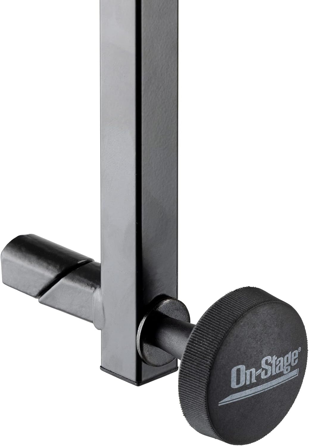 OnStage KSA7500 Universal Second Tier for X-Style Keyboard Stand (for Stacking Keyboards, Electric Pianos, Synths, and Organs, 60 lb Capacity, Adjustable, Nonslip Arms and Feet, Metal, Black)