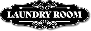 Laundry Room Sign for Door - 9x3 Dibond Laundry Decor for Room
