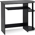 Furinno 14098R1EX/BK Easy Assembly Computer Desk, Espresso