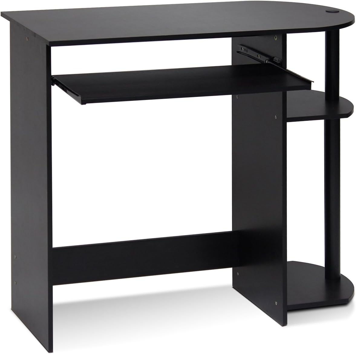 Furinno Simplistic Easy Assembly Computer Desk, Study Desk, Writing Desk, Espresso