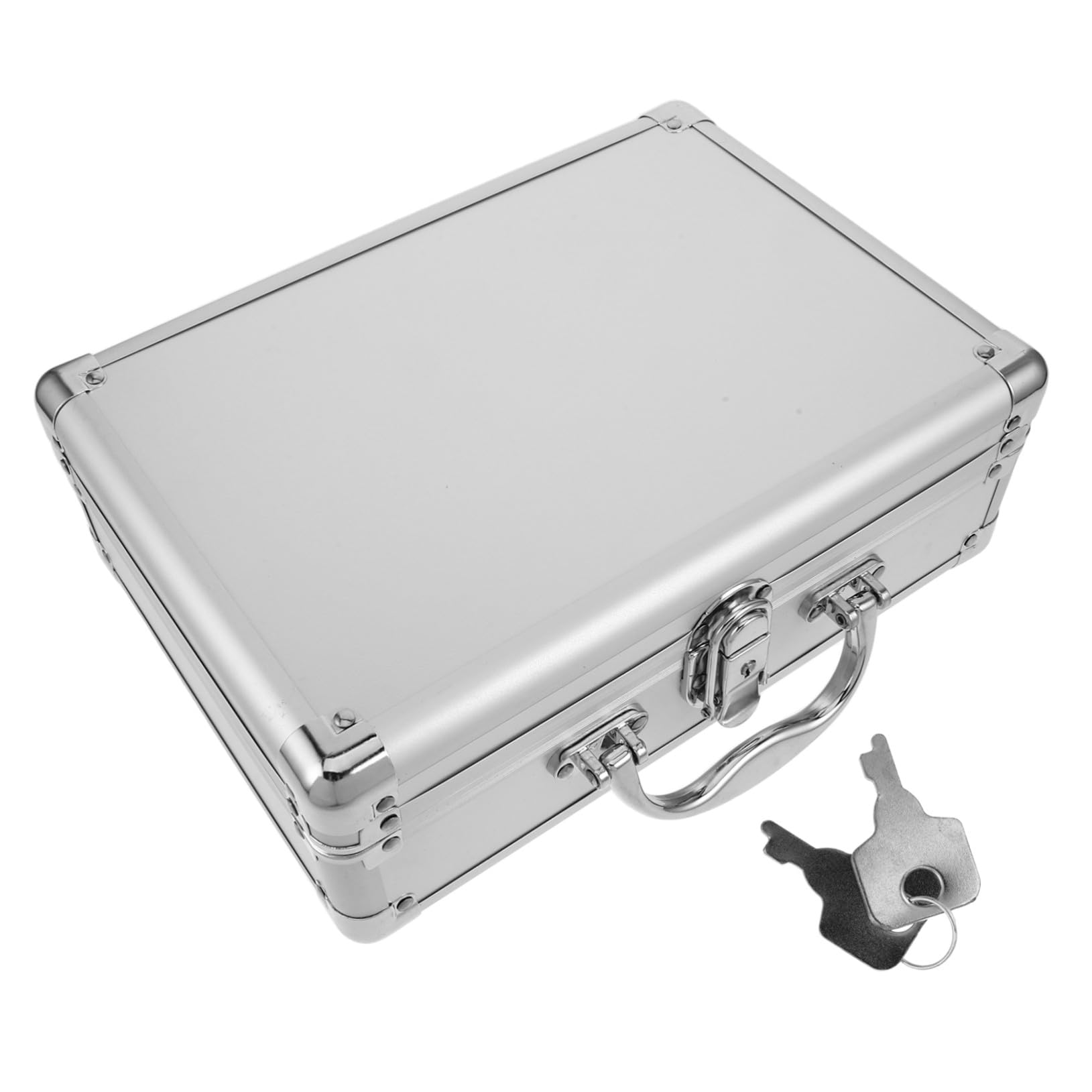 Mikikit Organizer Na Sprzęt Walizka Na Narzędzia Aluminiowe Walizki Do Przechowywania Walizka Ze Stopu Aluminium Duża Kosmetyczka Podróżny Futerał Na Mikrofon Metalowa Skrzynka