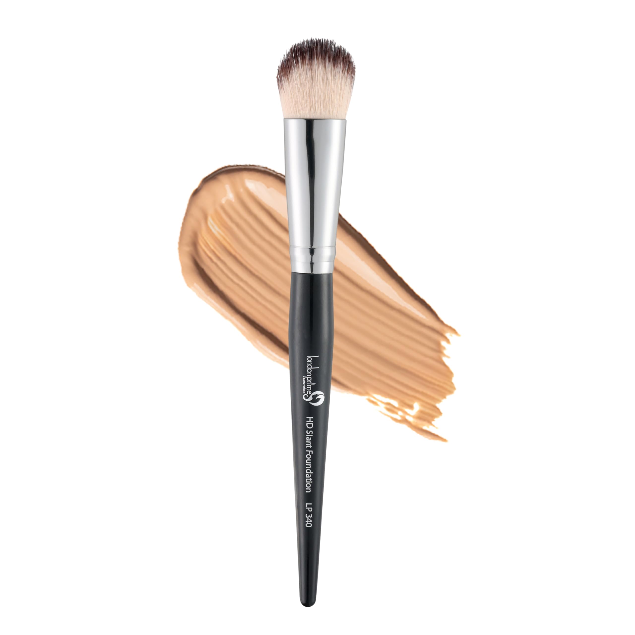London Prime HD Slant Foundation Brush - LP340 Professional Angled Face Brush for Liquid, Cream & Powder Foundation - Flawless Makeup Brush - Cosmetic Tool-image-37