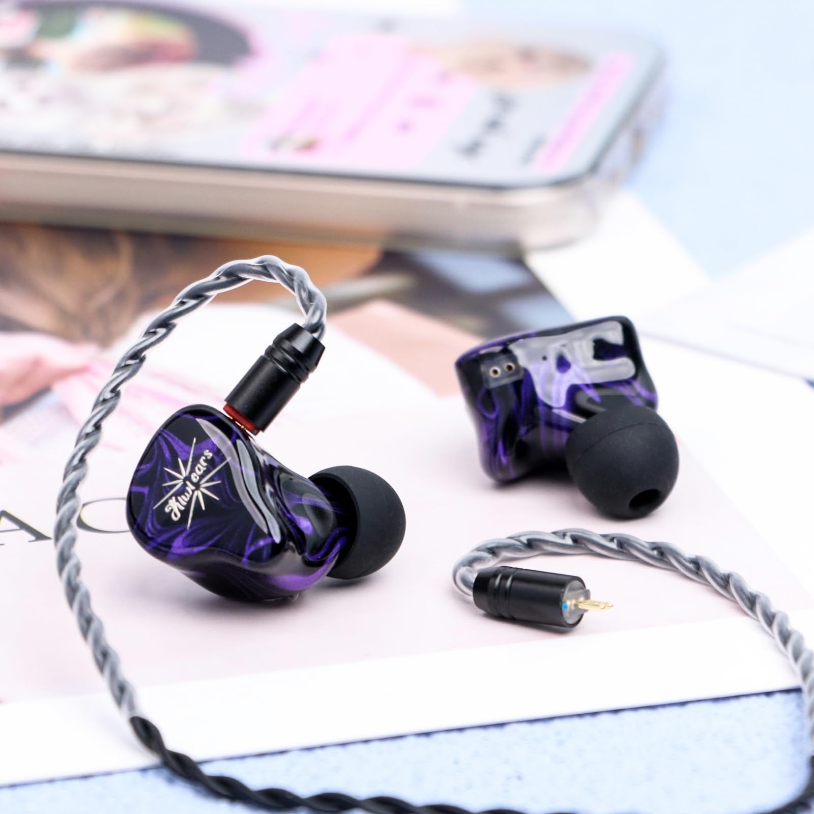 Amazon.co.jp: HIFIXAUDIO Kiwi Ears Quartet in Ear Monitor 2DD+2BA