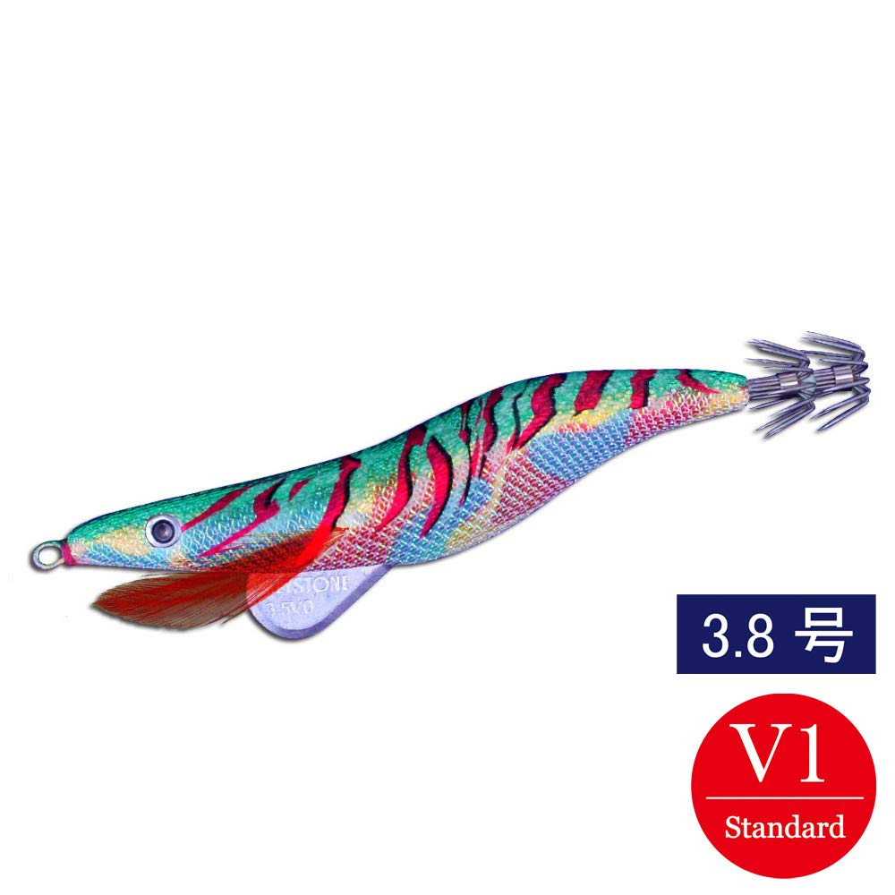 Amazon | キーストン エギシャープ V1 3.8号 赤侍 (グリーン