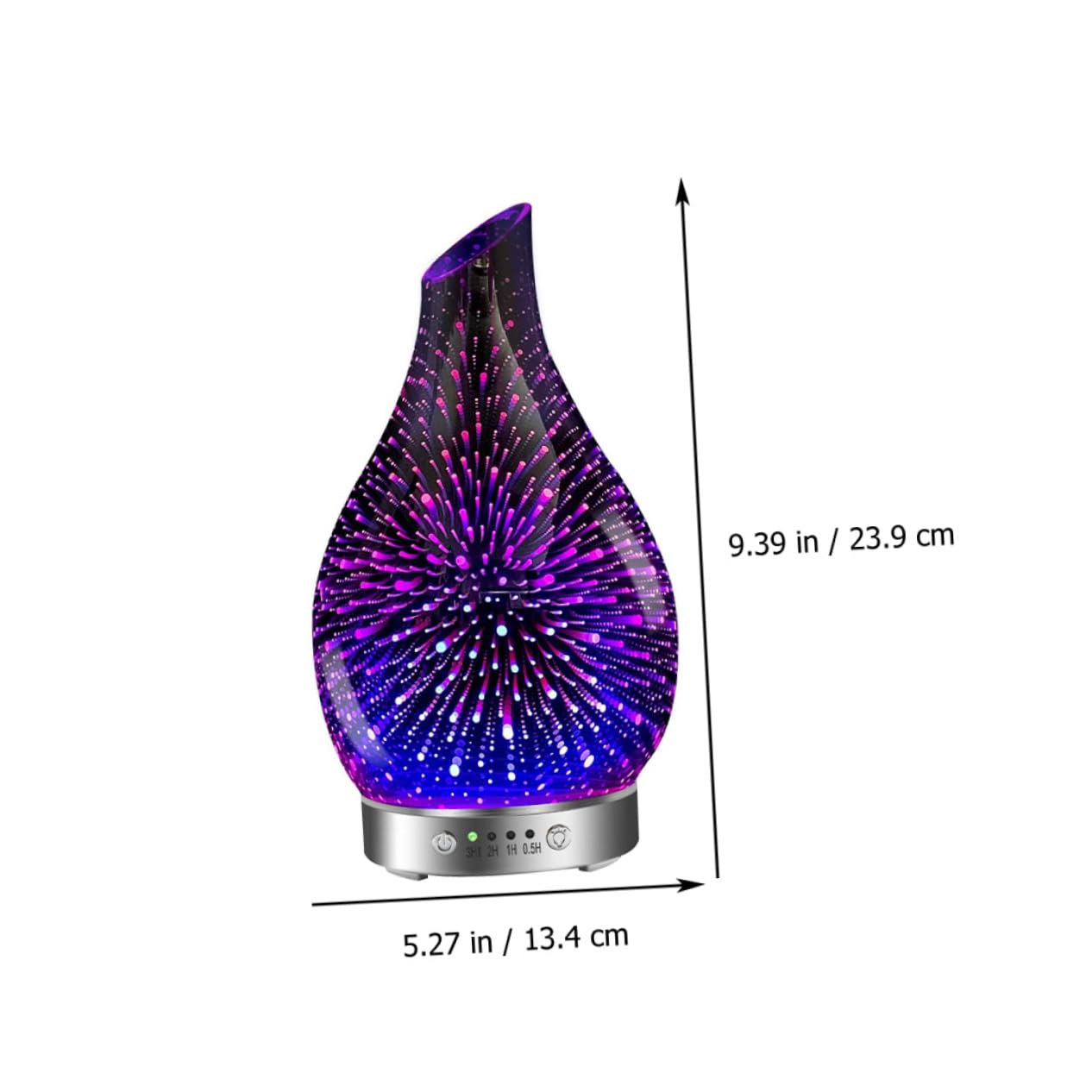Diffusore Umidificatore Per Aromaterapia Da 1 Pz Per La Casa Diffusore Di Aromaterapia 3D Umidificatore Per Ufficio Fresco D'Aria