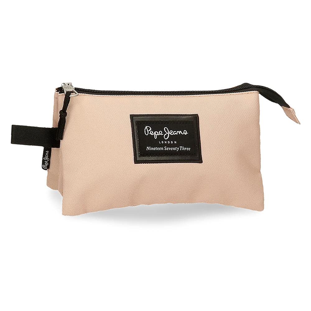Estuche Triple Pepe Jeans Aris: Ideal para Mochila y Carterón