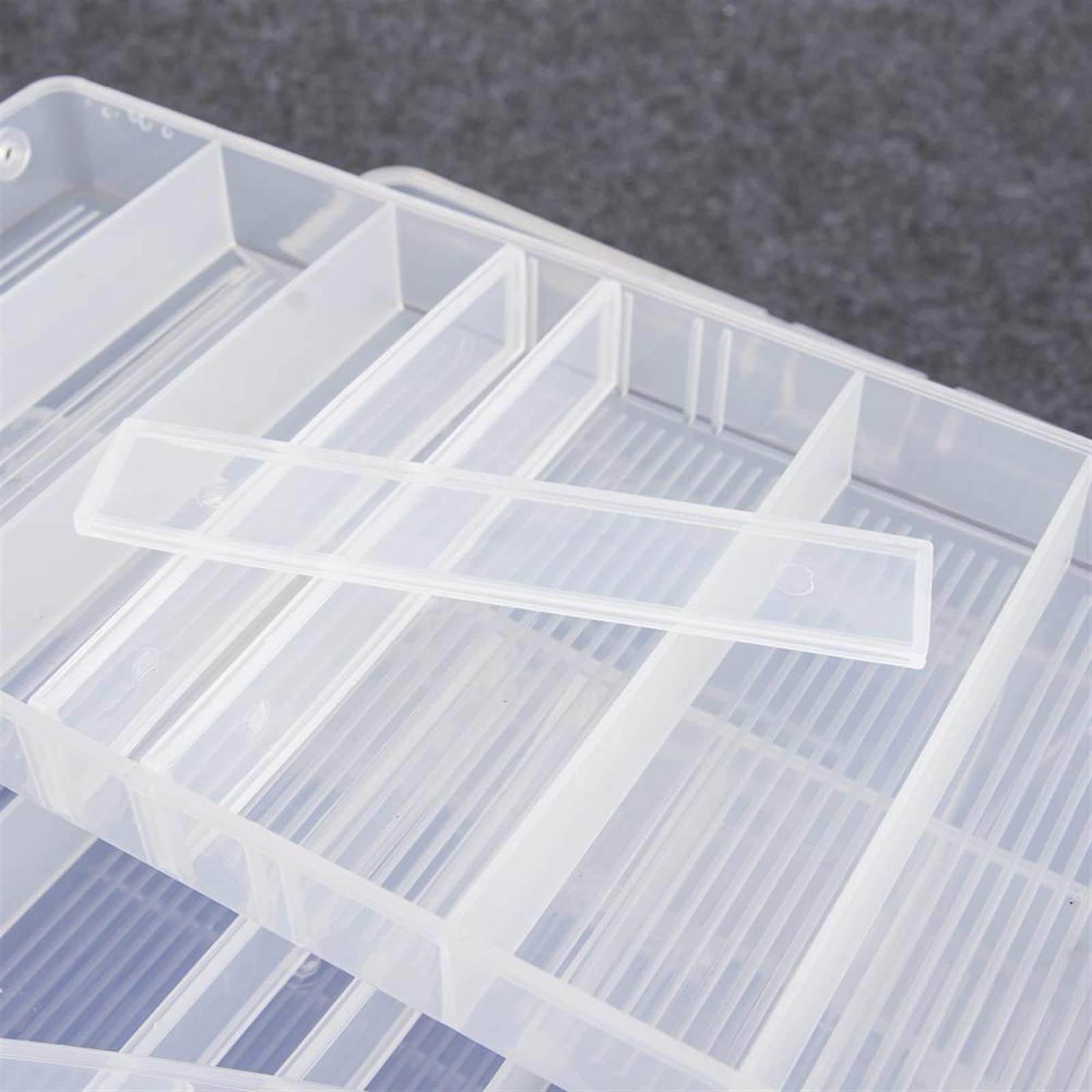 Cassetta Portautensili Organizer for cassetta degli attrezzi portatile con maniglia Valigetta for attrezzi multistrato for riparazione auto da pesca for elettricista for la conservazione domestica Via