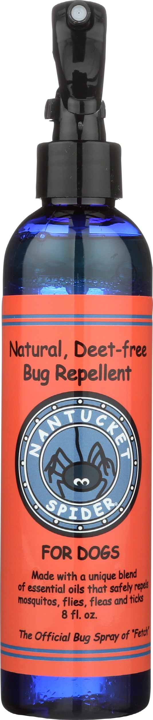 Bug Repellent for Dogs (8 oz Spray Bottle), Natural Flea, Tick and Mosquito Repellent Safe for Dogs, Made with Herbal Plants to Repel Insects, DEET-Free