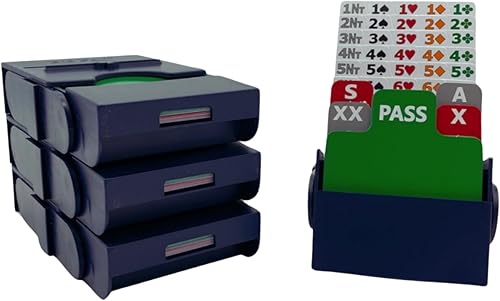 Miniatura 4 de Baron Barclay Bid Pal - Dispositivos de puja de puente para el puente de juego de cartas - Juego de 4