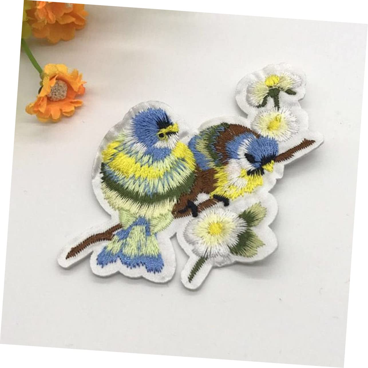 Applikationen für Kleidung, Stickerei-Applikations-Patches, 15 Stück, Vogel-Stickerei-Patch, Kleidungs-Applikation