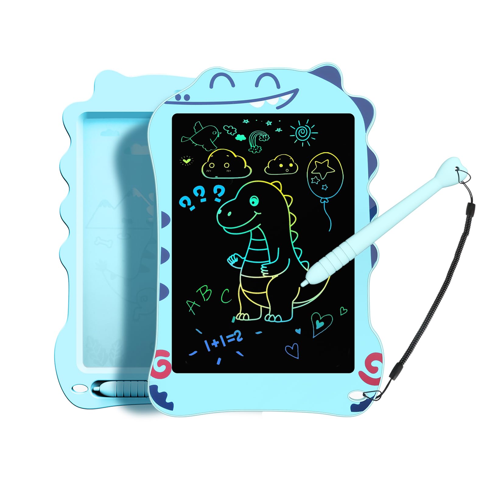 Lcd Writing Tablet for Kids, 8.5 inch Writing Tablet for Kids, Dinosaurs Drawing Pad for Kids, Dazzle Doodle Board Toys for Ages 2-8, Kids Drawing Tablet for Boys Girls Birthday Party Present-picture-33