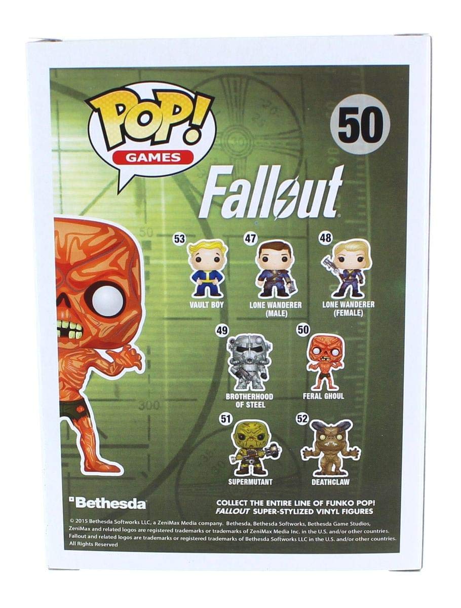 Funko Pop Vinyl Fallout Feral Ghoul Figurine : Amazon.co.uk: Toys