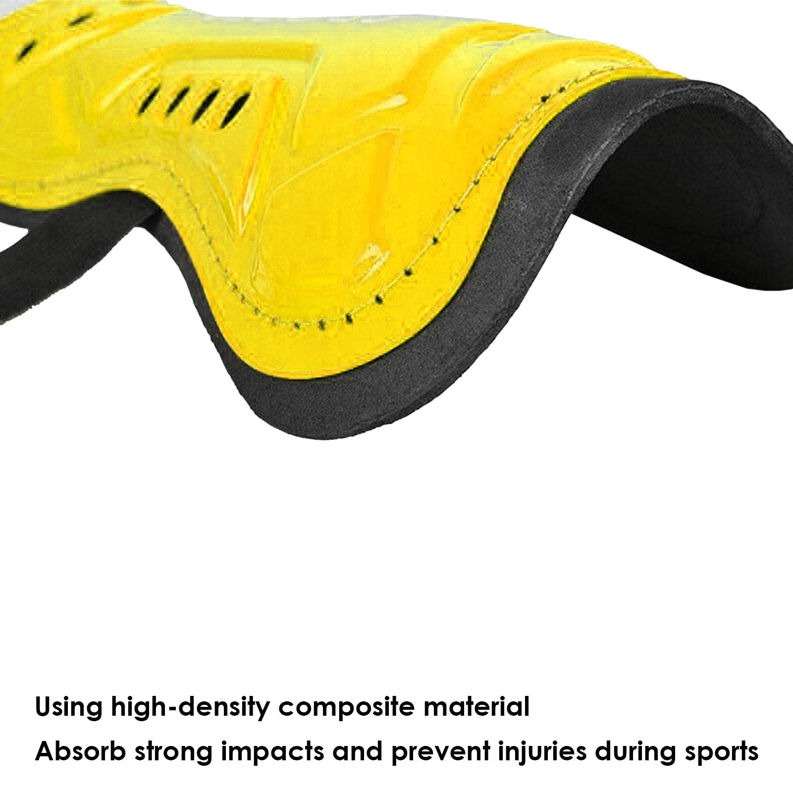 Protège-Tibias Football Avec Protection Cheville - Antidérapants Et Durables Pour Enfants 7-18 Ans