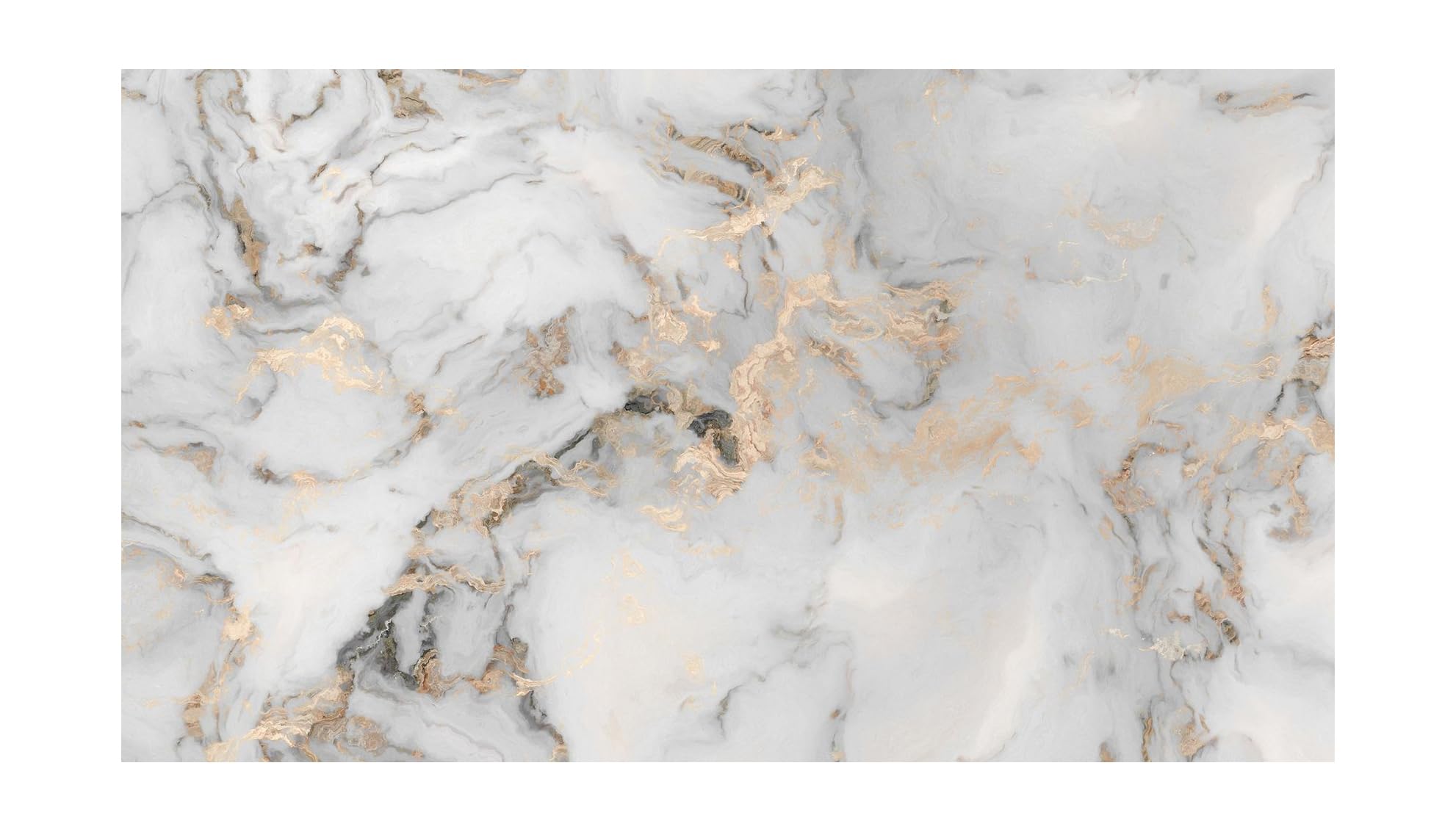 Murwall Art Wallpaper Gold Marble Wallpaper Scandinavian White Gray Smoke Wallpapers Minimalist Wall Murals