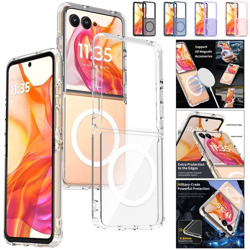 Coque Motorola Razr 60 Ultra transparente rigide en silicone - 2