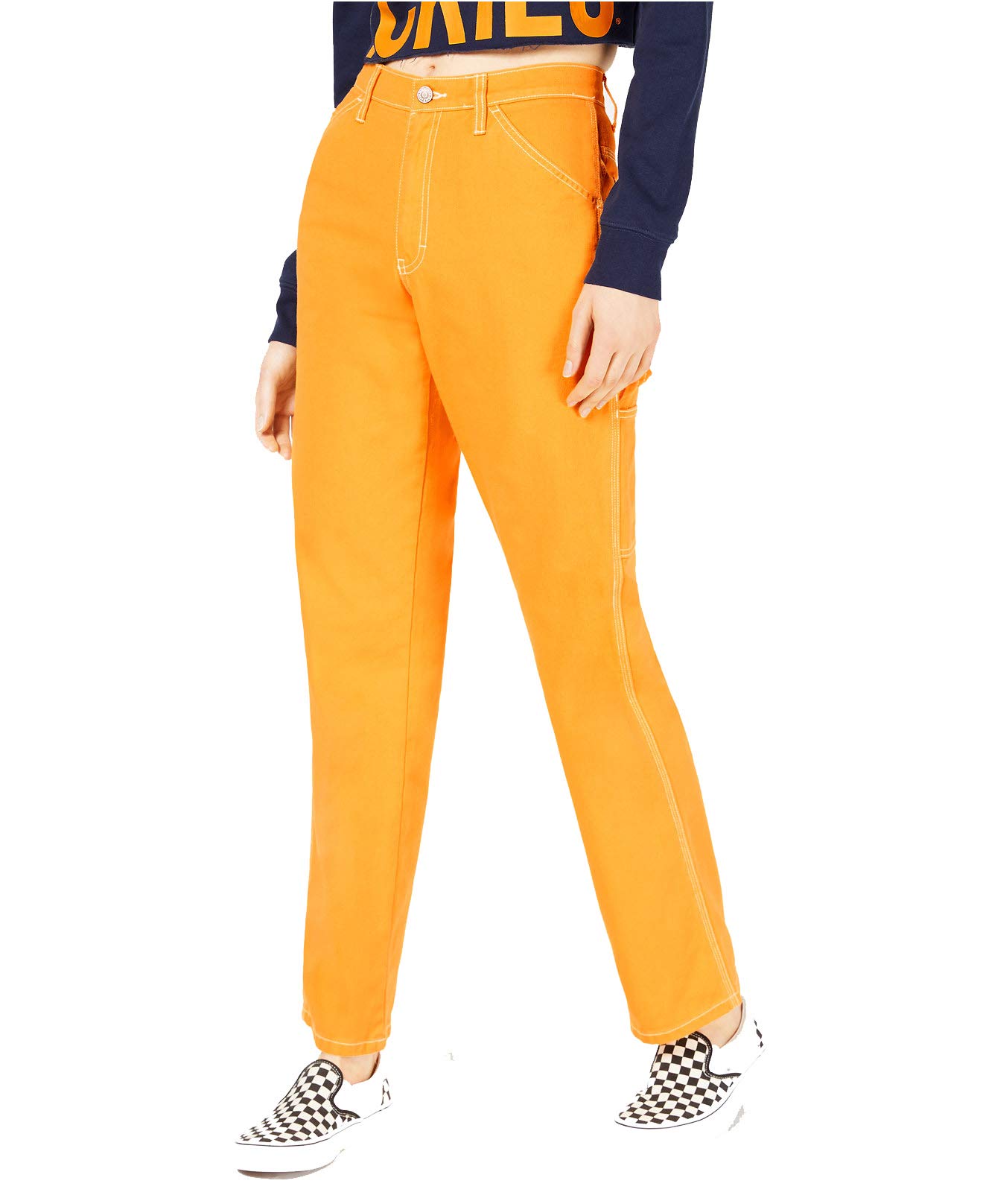 dickies Girl Juniors' Relaxed Fit High 