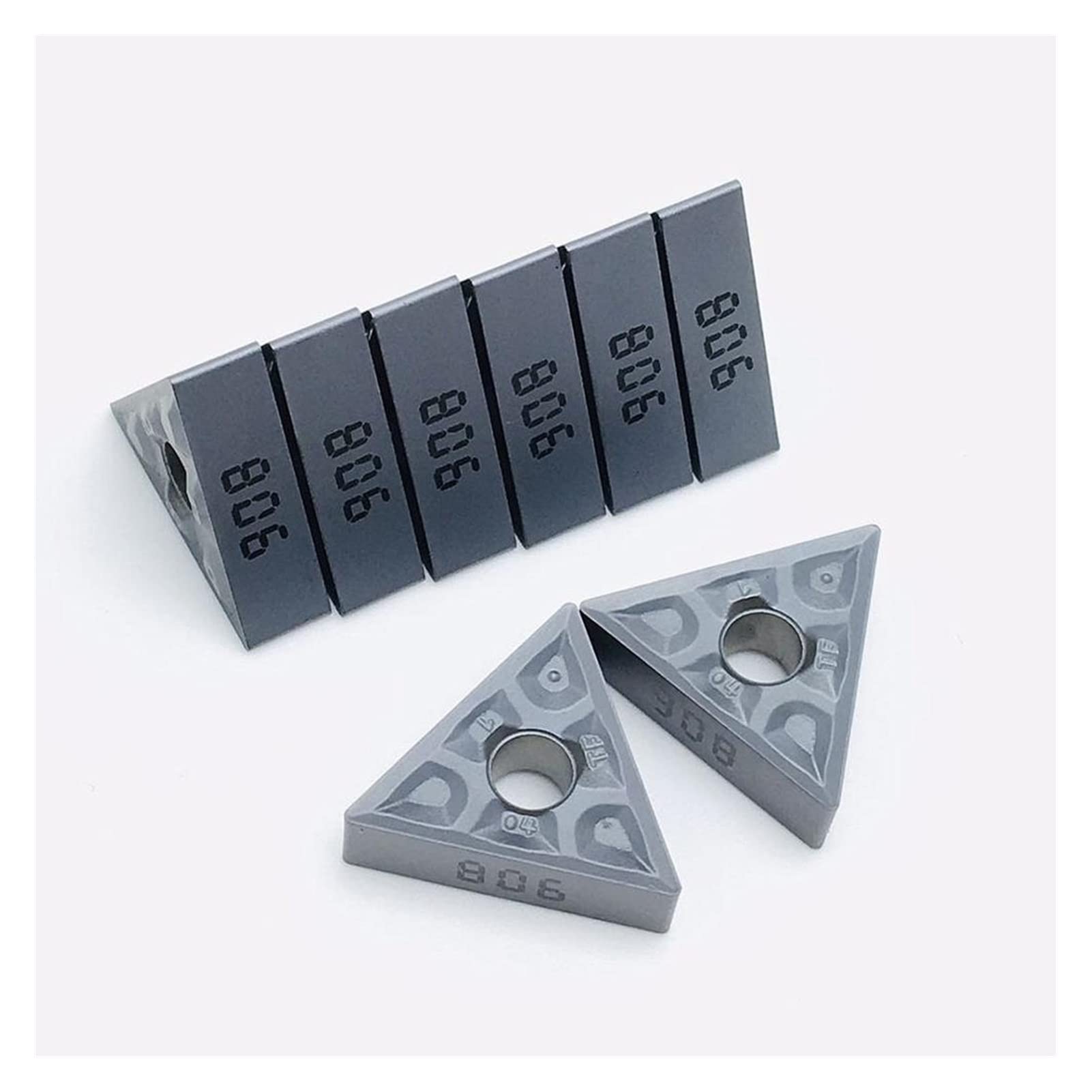 TNMG160404 TF IC907 IC908 TNMG160408 TF IC907 IC908 Inserto de carburo Cnc Herramienta de torno externo Tnmg 160404(TNMG160404 TF IC908)