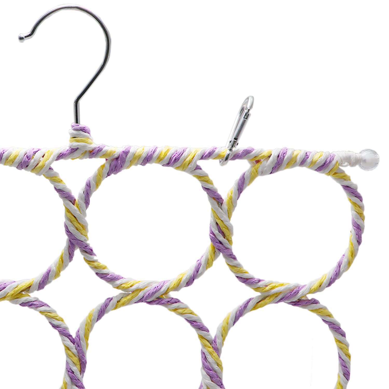 Wontee Bird Rope Climbing Ladder Parrot Hanging Swing Perch for Parakeets Cockatiels Conures Lovebirds Rats (Random Color) - image 6