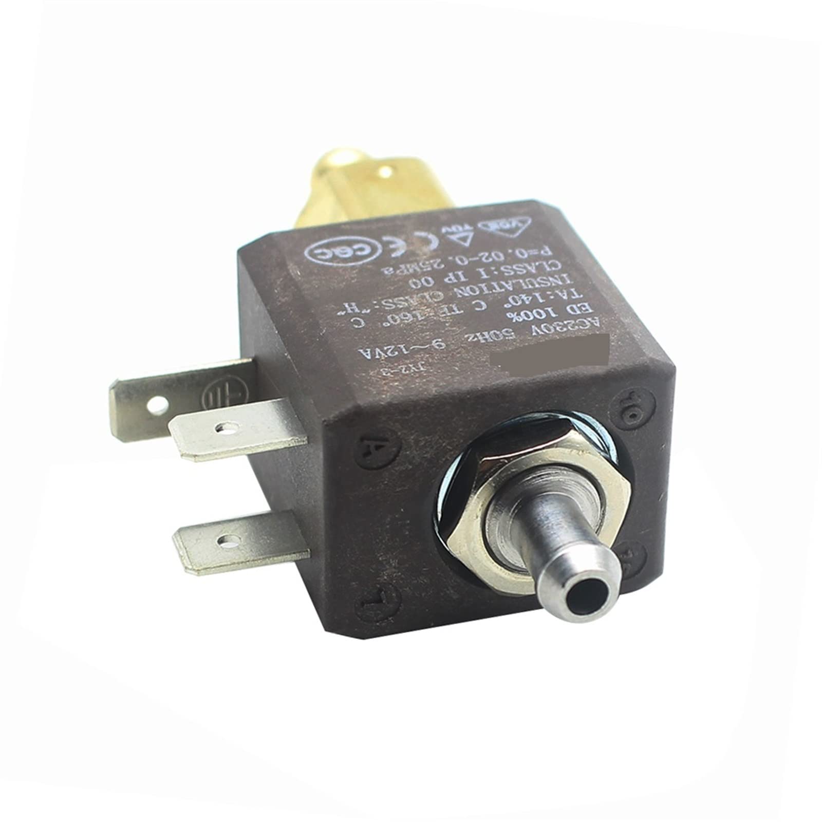 JYZ-3 Normalmente Aperto N/O 2/2 Vie AC 230V Cannula in Ottone Macchine for Il caffè Vapore Aria Acqua Elettrovalvola Elettrica valvola di Ingresso 1 Pz
