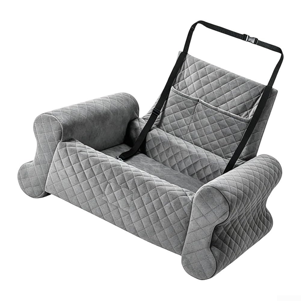 Hundesitz Auto 89x57cm Groß Wasserdicht(Gray)