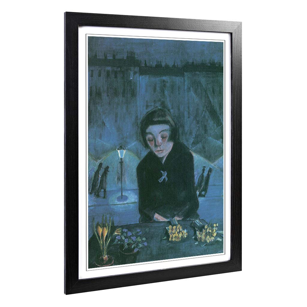 Big Box Art Framed Print of Walter Sonia Gramatte Design | Wall Art Picture | Home Decor for Kitchen, Living, Dining Room, Bedroom, Hallway, Office, Black, A2 / 24.5x18 Inch / 62x45cm