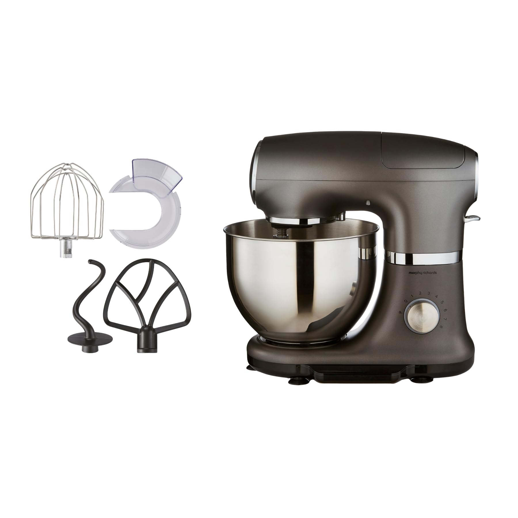 Morphy Richards Stand Mixer - Dark Grey