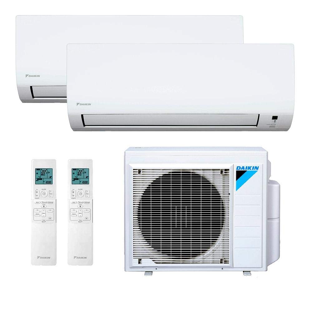 Ar Condicionado Bi Split Inverter Daikin 18.000 Btus (2x Evap 9.000) Quente e Frio 220v