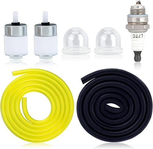 HIPA 791-182353 Kit de línea de combustible para MTD Troy-Bilt TB144 TB26CO TB26TB TB415CS TB465SS TB475SS TB490BC Yard Man YM141 YM21SS YM26BC
