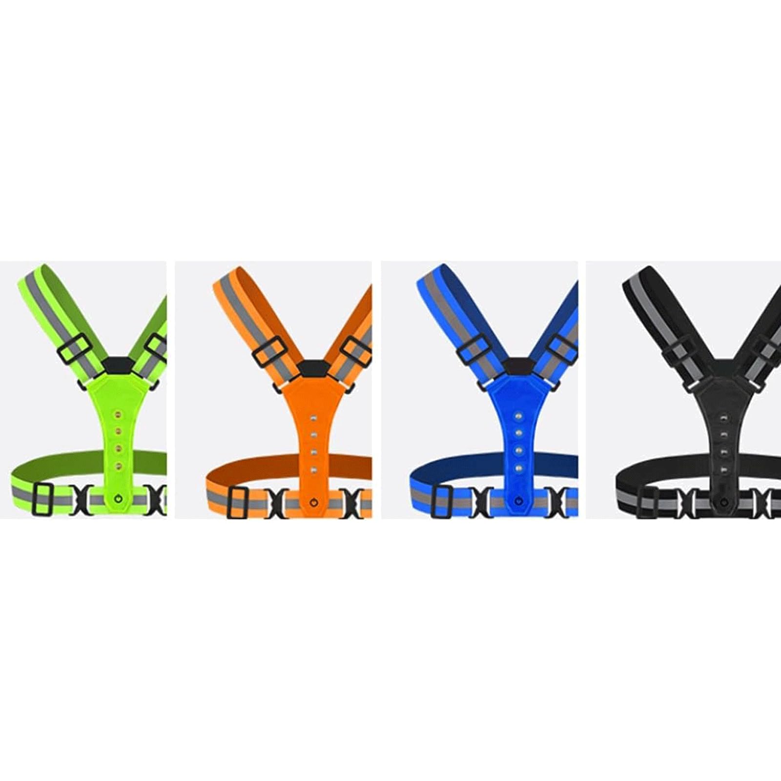 hi vis chaleco reflectante de alta visibilidad, Chaleco de seguridad Chaleco de seguridad Chaleco reflectante de alta visibilidad de 360° for ciclismo y motocicleta