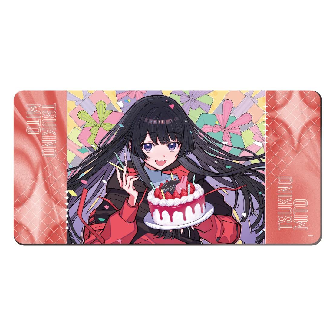 にじさんじ 月ノ美兎 SD CakeRabbits プレイマット Amazon | 大判ラバーマット 月ノ美兎 にじさんじ【カードサプライ vol