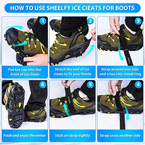 Crampons à Glace Pour Chaussures Et Bottes - Leroy Merlin