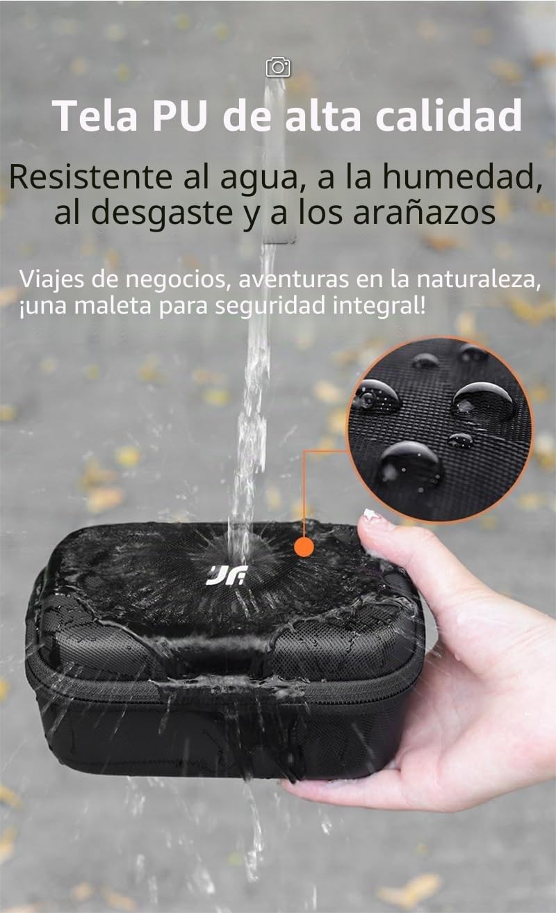 Funda de transporte para Insta.360 Ace Pro 2 Xplorer Grip Kit, impermeable, a prueba de golpes, puede ser cámara de almacenamiento, agarre, baterías y adaptador de liberación rápida y otros