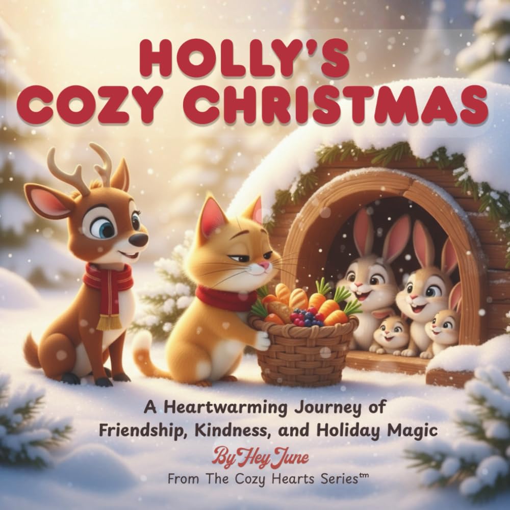 HOLLY'S COZY CHRISTMAS: A Heartwarming Journey of Friendship, Kindness and Holiday Magic (The Cozy Hearts)
