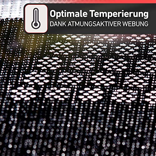 CORE GORIMO – Waden Kompression – Atmungsaktiv – Wadenbandage Kompression & Stützstrümpfe ohne Fuß für Damen & Herren beim Sport, Reisen & stehenden Berufen (M, Schwarz/Weiß)