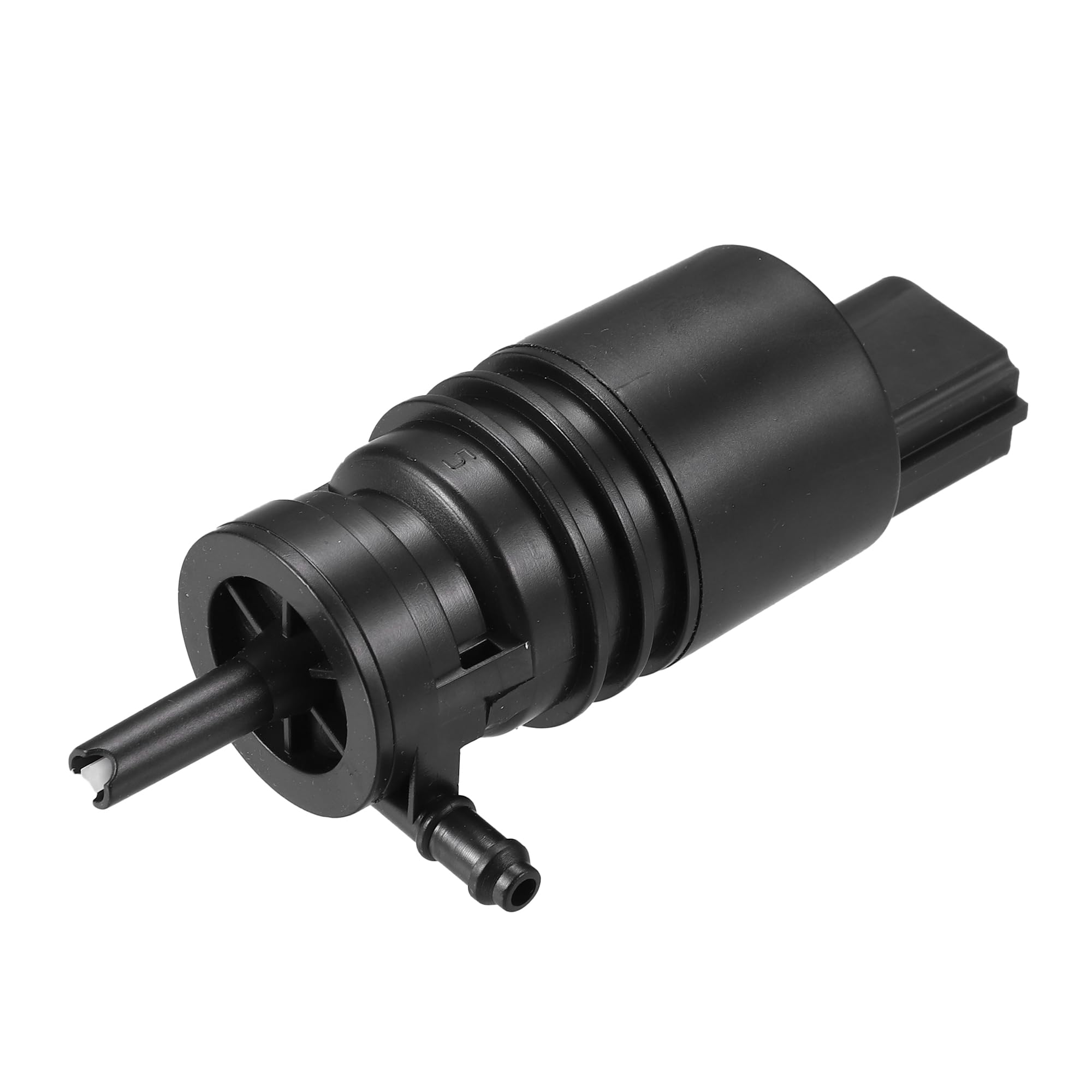 A ABSOPRO Pare-Brise Lave-Glace Moteur Pompe Pour BMW 528i - 1 Pcs Noir | Noir, Plastique, Caoutchouc, 43X36X113Mm, OE:67126934160, Pour BMW 750Li, 760Li, M5, M6, X3, X4, X6, Z4, ActiveHybrid