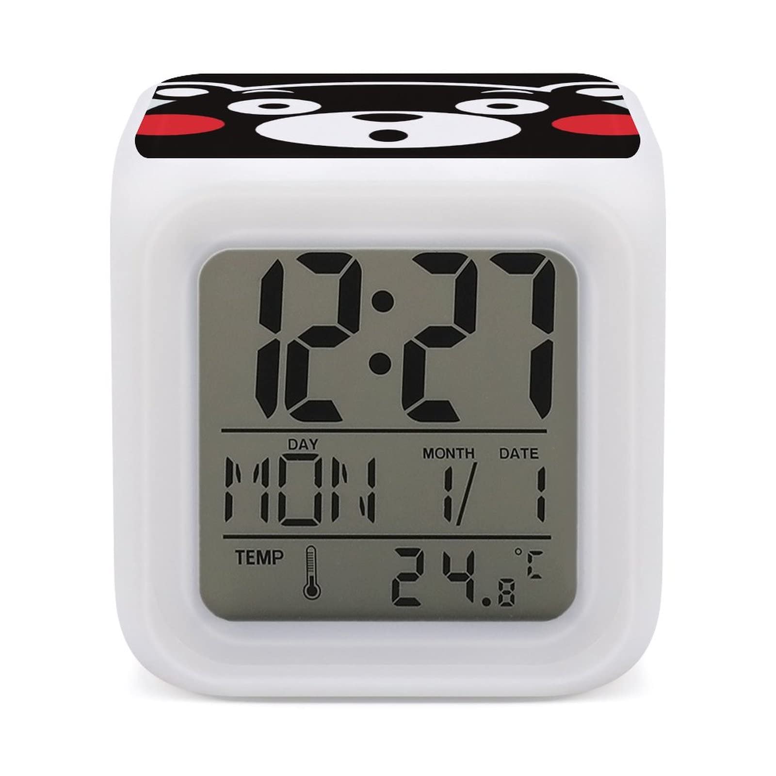 Amazon.co.jp: くまモン 目覚まし時計 アナログ 大音量 アラーム