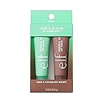 e.l.f. Squeeze Me More Lip Balm Duo, Moisturizing Balm For A Sheer Tint Of Color, Made With Hyaluronic Acid, Vegan & Cruelty-Free, Mint & Chocolate